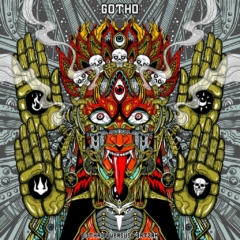 Artwork for Gotho's record Gothron vs Fartrak, made by Malleus Lab