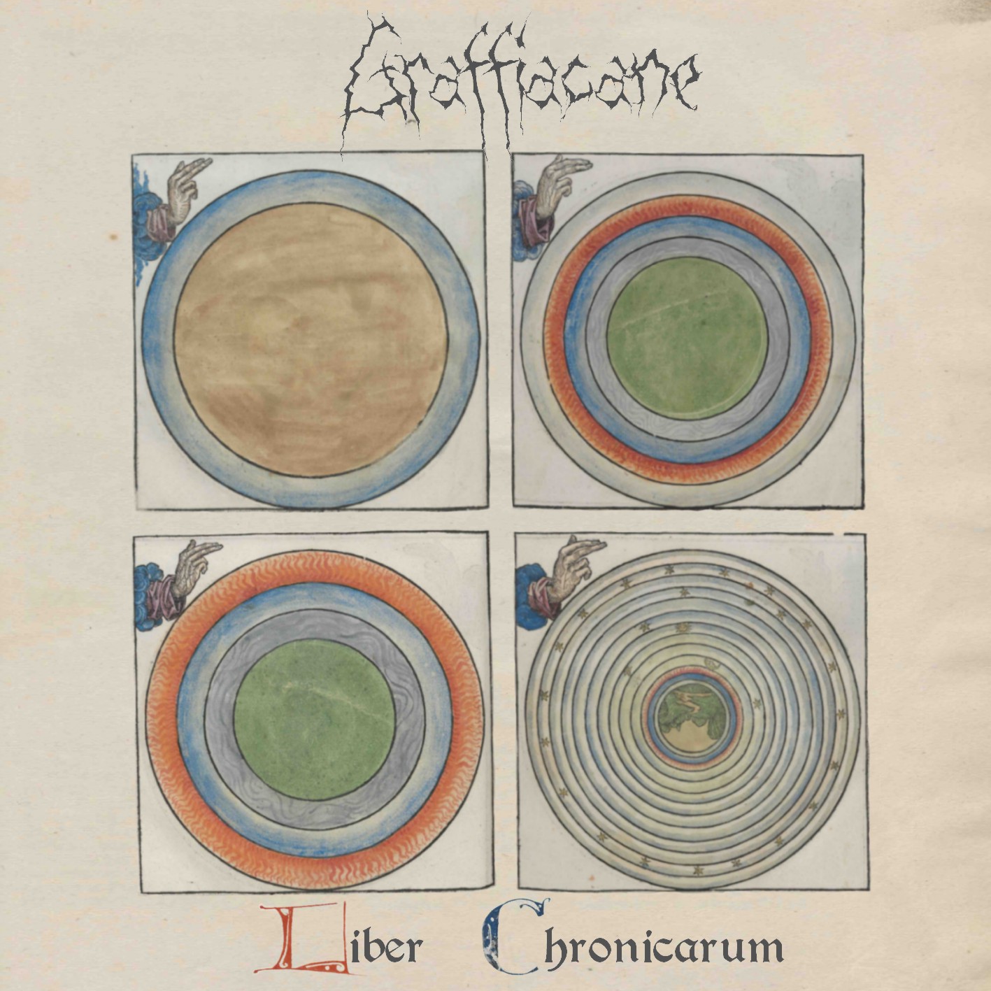 Cover art for Liber Chronicarum by Graffiacane