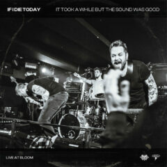 Artwork for the live album It Took A While But The Sound Was Good by If I Die Today