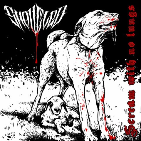 cover art for Scream With No Lungs, first ep of the band Shoveled